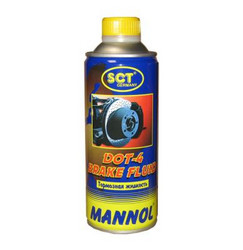 Mannol Тормозная жидкость Brake Fluid DOT-4, 0.5л | Артикул 4036021889405