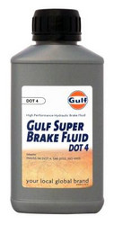 Gulf Тормозная жидкость Super Brake Fluid DOT 4 | Артикул 8717154957297