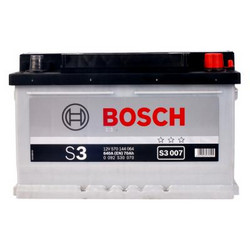 Аккумуляторная батарея Bosch 70 А/ч, 640 А | Артикул 0092S30070