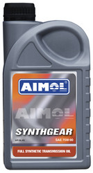 Трансмиссионные масла и жидкости ГУР: Aimol Трансмиссионное масло  Synthgear 75W-90 1л МКПП, мосты, редукторы, Синтетическое | Артикул 14359