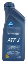 Трансмиссионные масла и жидкости ГУР: Aral  Getriebeoel ATF J , Синтетическое | Артикул 4003116566381